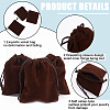 Beebeecraft Velvet Jewelry Drawstring Gift Bags ABAG-BBC0001-10B-03-6