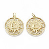 Brass Pendants KK-S313-16-NF-1