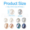 Beadthoven 100Pcs 4 Styles Natural Cultured Freshwater Pearl Beads PEAR-BT0001-02-5