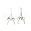 304 Stainless Steel Stud Earring Findings STAS-B091-02A-05P-1