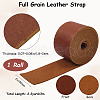1.6M Flat AB Grade Cowhide Leather Cord AJEW-WH0007-59D-05-2