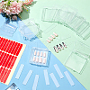   15Pcs Transparent Plastics Hand-wearing Armor Storage Case MRMJ-PH0001-78-5