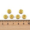 Brass Rhinestone Spacer Beads RB-A014-Z8mm-02G-NF-4