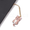 Acrylic Mobile Straps HJEW-JM02064-3