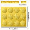34 Sheets Self Adhesive Gold Foil Embossed Stickers DIY-WH0509-072-2