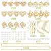 SUNNYCLUE DIY Imitation Pearl Beads Dangle Earrings Making Kit DIY-SC0018-06-2