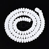 Opaque Spray Painted Glass Beads GLAA-ZX008-4mm-18G-1