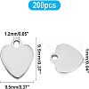 Unicraftale 201 Stainless Steel Laser Cut Charms STAS-UN0019-89P-4