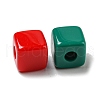 Opaque Acrylic Beads X-PACR-C006-19-2