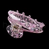 Transparent Floral Pattern Acrylic Claw Hair Clips PW23031332736-5