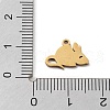 304 Stainless Steel Charms STAS-K272-01D-G-3