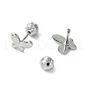 Non-Tarnish 304 Stainless Steel Ear Studs EJEW-Q801-11P-2