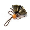 Iron Bell Hanging Ornaments HJEW-JM02436-4