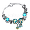 Zinc Alloy European Style Bracelets FS-WG01BDE-01-5