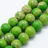 Synthetic Imperial Jasper Beads Strands G-I199-35-8mm-C-1