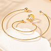 Iron Cuff Bangle & Rings & Collar Necklaces Sets for Women FS-WG38B2A-01-1