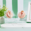  2Pcs Soft Silicone Ear Displays Mould for Earring Display ODIS-NB0001-39-5