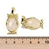 Natural Quartz Crystal Pendant KK-F887-02G-18-3