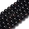 Natural Black Onyx Beads Strands G-L555-04-8mm-1