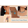 24Pcs 12 Styles Synthetic Turquoise Pendants FIND-TA0001-79-21