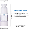 BENECREAT Empty Plastic Press Pump MRMJ-BC0001-48-15ml-2