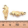 304 Stainless Steel Connector Cabochon Settings STAS-T065-41G-3