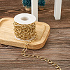 Decorative Chain Aluminium Twisted Chains Curb Chains CHA-TA0001-07G-11