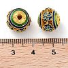 Alloy Enamel Beads ENAM-B001-08L-02-3