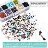  10 Style Natural & Synthetic Gemstone Chip Beads G-NB0002-54A-5