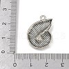 Tibetan Style Alloy Pendants PALLOY-V008-01B-AS-3