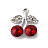Cherry Alloy Pendants PALLOY-S051-02A-P-1