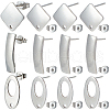 SUNNYCLUE 304 Stainless Steel Stud Earring STAS-SC0008-71-1