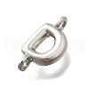 Brass Connector Charms KK-P295-01P-D-2