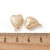 Brass Heart Box Clasps KK-U052-29G-4