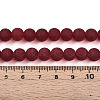 Transparent Glass Beads Strands GLAA-T032-T8mm-MD20-4