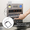 Plastic Elevator Power Button Cover AJEW-WH0348-353A-5