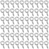 Beebeecraft 600Pcs 304 Stainless Steel Screw Eye Pin Peg Bails STAS-BBC0005-12-1