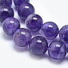 Natural Amethyst Beads Strands X1-G-E481-03-8mm-2