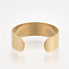 304 Stainless Steel Cuff Rings STAS-T045-22A-G-2