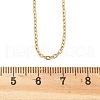 304 Stainless Steel Cable Chain Necklace STAS-T040-PJ205-40-2