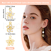 Beebeecraft 10Pcs Eco-Friendly Rack Plating Brass Micro Pave Clear Cubic Zirconia Charms KK-BBC0015-93-2