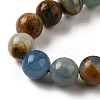 Natural Blue Calcite Beads Strands G-H312-C02-12mm-4