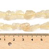 Raw Rough Natural Lemon Quartz Beads Strands G-M453-D05-5