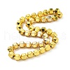 Electroplated Non-magnetic Synthetic Hematite Beads Strands G-G849-01G-2