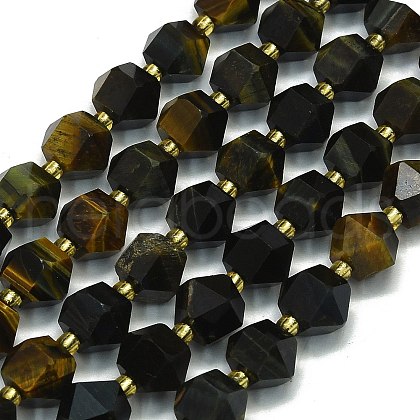 Natural Tiger Eye Beads Strands G-I376-A08-01-1