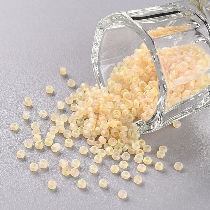 12/0 Grade A Round Glass Seed Beads SEED-Q010-M534-1