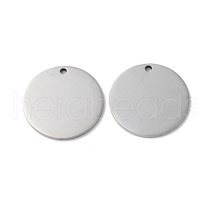 Non-Tarnish 304 Stainless Steel Pendants STAS-Q308-09R-P-1