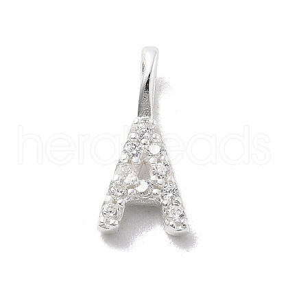 925 Sterling Silver with Cubic Zirconia Charms STER-Q004-01A-S-1