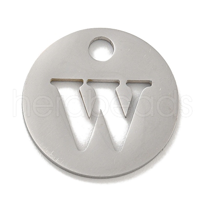 Non-Tarnish 304 Stainless Steel Pendants STAS-F233-M-P01-A-W-1