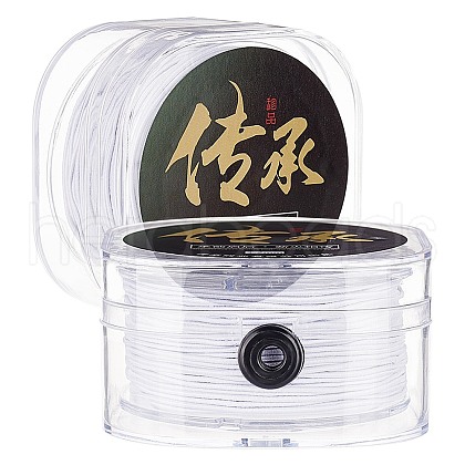 Round Polyester Elastic Cord EC-WH0026-018B-01-1